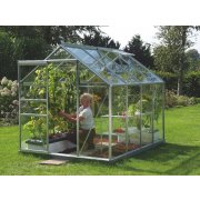 skleník VITAVIA VENUS 5000 číre sklo 3 mm strieborný