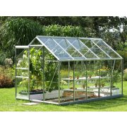 skleník VITAVIA VENUS 6200 číre sklo 3 mm strieborný