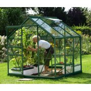 skleník VITAVIA VENUS 3800 číre sklo 3 mm zelený