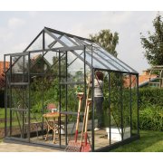 skleník VITAVIA URANUS 6700 číre sklo 3 mm zelený