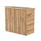 drevený domček SOLID DEBORA 2 - 90 x 183 cm (S8582-1)