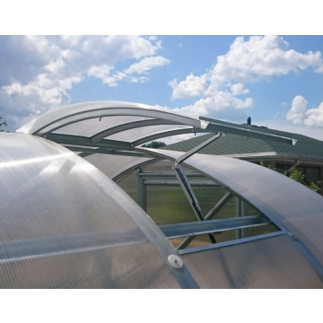 tetőablak íves üvegházhoz LANITPLAST TIBERUS 4/6 mm LG3099