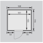finn szauna KARIBU SODIN (85594) LG3977
