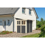 fából készült kerti ház KARIBU WANDLITZ 2 (73072) terragrau LG3073