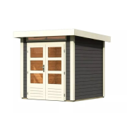 fából készült kerti ház KARIBU KANDERN 1 (82985) terragrau LG3528