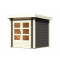 fából készült kerti ház KARIBU KANDERN 1 (82985) terragrau LG3528