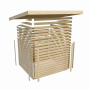 fából készült kerti ház KARIBU KANDERN 1 (82985) terragrau LG3528