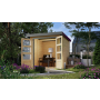 hibrid kerti ház KARIBU JUPITER A (93409) natur / terragrau LG4027