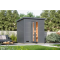 finn szauna KARIBU HYTTI 2 (97707) terragrau LG4145