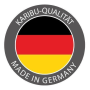fából készült kerti ház KARIBU KANDERN 2 + egy menedéket 235 cm beleértve a hátsó falat is (23611)
