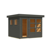 fa kerti ház KARIBU LAHAR 3,5 (11505) terragrau LG4420