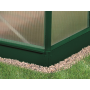 üvegház VITAVIA VENUS 5000 tiszta üveg 3 mm zöld színű LG1032