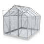 üvegház VITAVIA VENUS 5000 tiszta üveg 3 mm ezüst színű LG1027