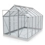 üvegház VITAVIA VENUS 6200 tiszta üveg 3 mm ezüst színű LG1028