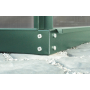 üvegház VITAVIA URANUS 8300 tiszta üveg 3 mm zöld színű LG1041