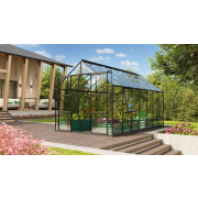 üvegház VITAVIA URANUS 11500 tiszta üveg 3 mm fekete színű LG2829