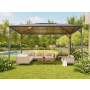 kerti pavilon LANITPLAST 43 antracit + bronz PC LG2469