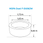 Bazén vírivý MSPA Duet F-DU062W
