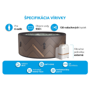 Bazén vírivý MSPA Mono F-MO062W
