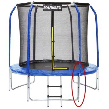 Náhradná stojka ochrannej siete - dolná