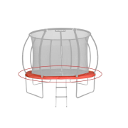 Náhradný kryt pružín oranžový - trampolína Premium 457 cm