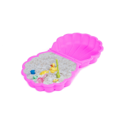 Pieskovisko / bazénik - Mušľa s krytom - ružová