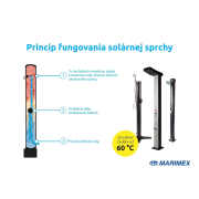 Solárna sprcha UNO 35 l