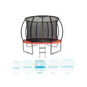 Trampolína Marimex Premium 366 cm + vnútorná ochranná sieť + schodíky ZADARMO