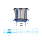 Trampolína Marimex Štandard 244 cm + ochranná sieť + schodíky ZADARMO