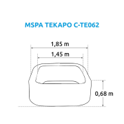 Vírivý bazén MSPA Tekapo C-TE062