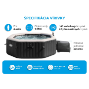 Vírivý bazén Pure Spa - Jet & Bubble Deluxe HWS 6