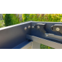 alumínium bioklimatikus pergola LANITPLAST STANDARD 4x3 m LG2081