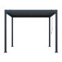 bioklimatikus pergola LANITPLAST ALUGARDEN 3x3 m LG5062