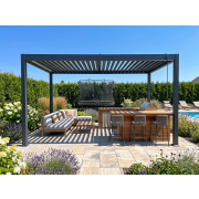 bioklimatikus pergola LANITPLAST ALUGARDEN 4x3 m LG5063