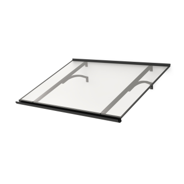 strieška nad dvere LANITPLAST OTIS 160/85 antracit